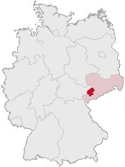 Zwickau - stolica powiatu Zwickau, leży w kraju związkowym Saksonia